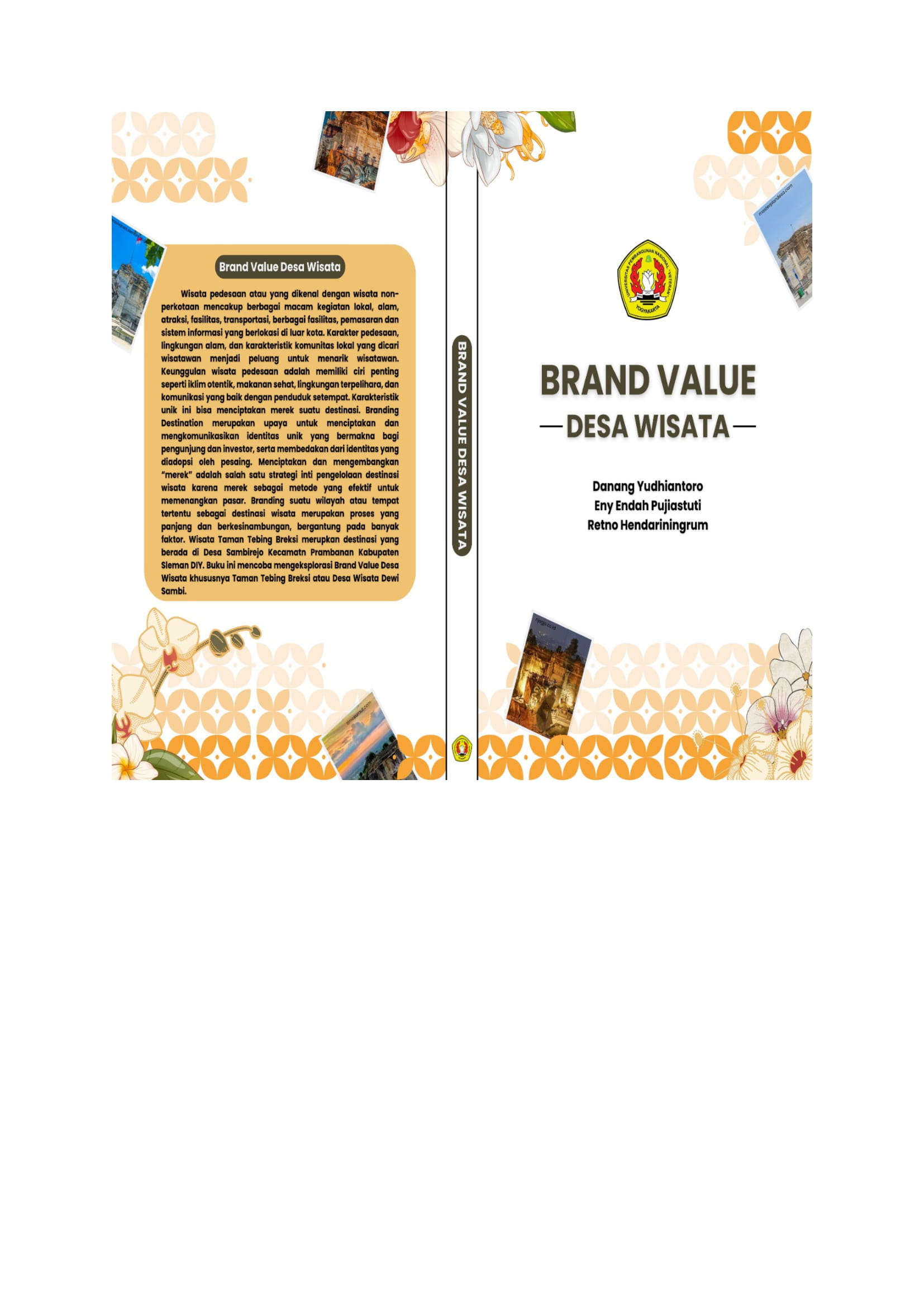Cover Buku Brand Value Desa Wisata